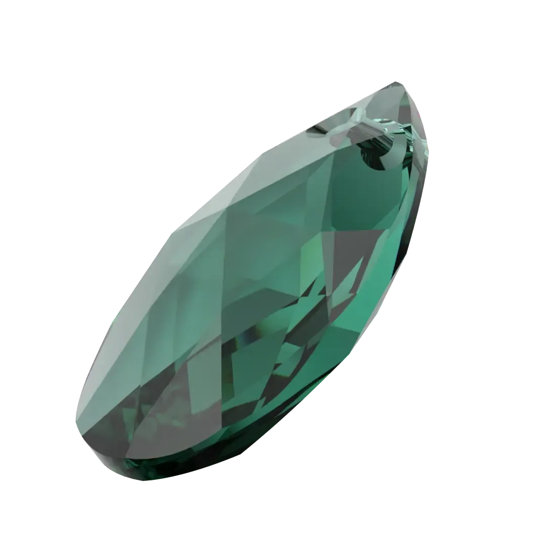 Swarovski Pendants Peardrop (6106) Emerald
