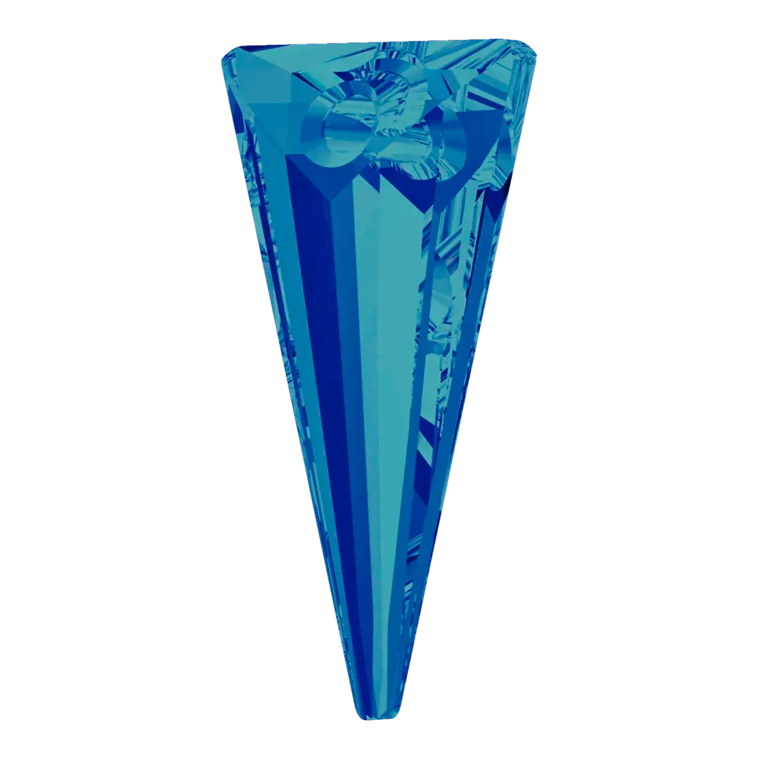 Swarovski Pendants Spike (6480) Crystal Bermuda Blue P