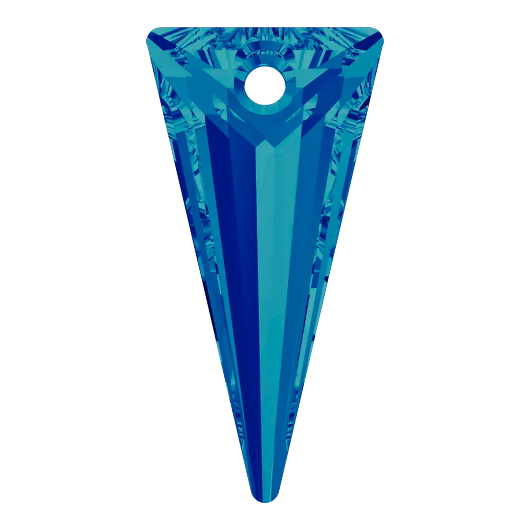 Swarovski Pendants Spike (6480) Crystal Bermuda Blue P