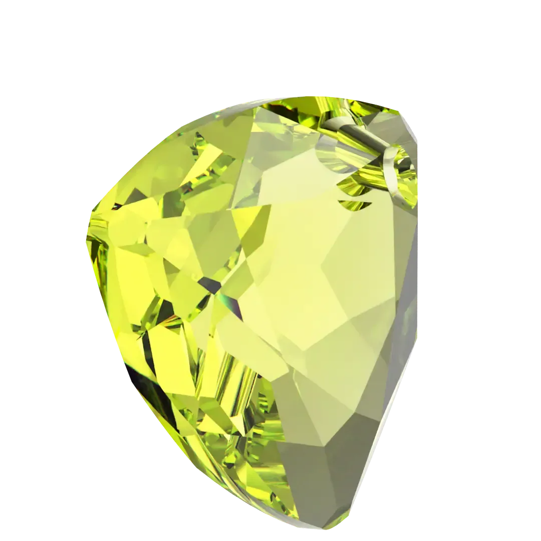 Swarovski Pendants Trilliant Cut (6434) Citrus Green