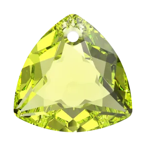 Swarovski Pendants Trilliant Cut (6434) Citrus Green