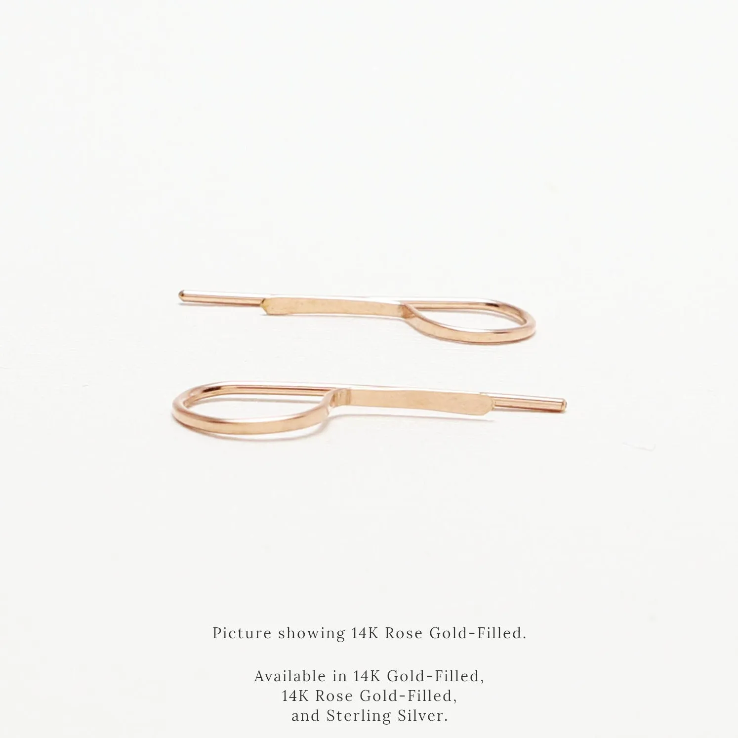 Sweet Pea Classic P-Threader Earrings