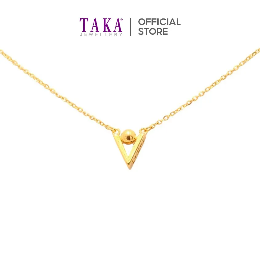 TAKA Jewellery 916 Gold Necklace