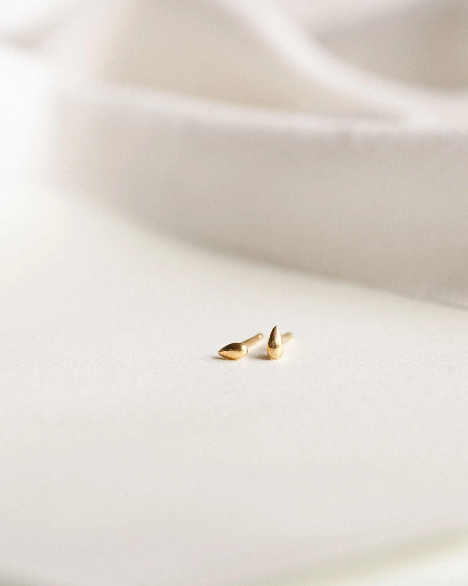 Teardrop Studs