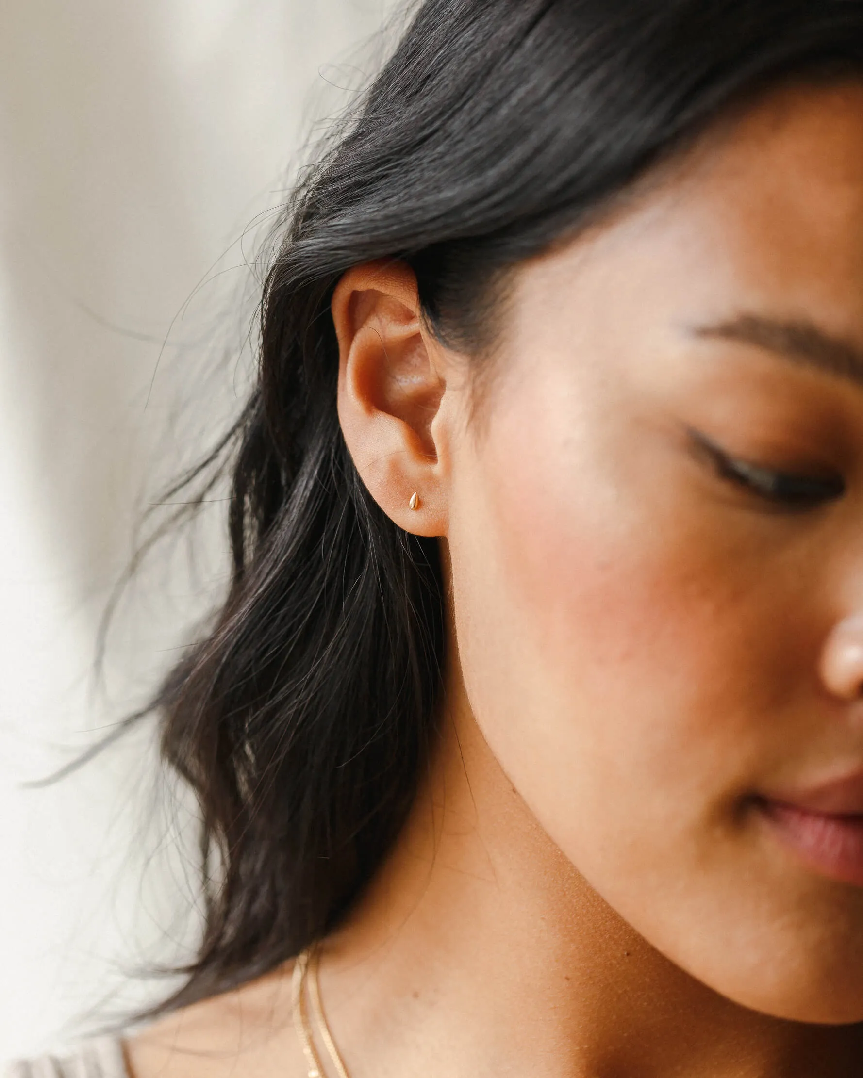 Teardrop Studs
