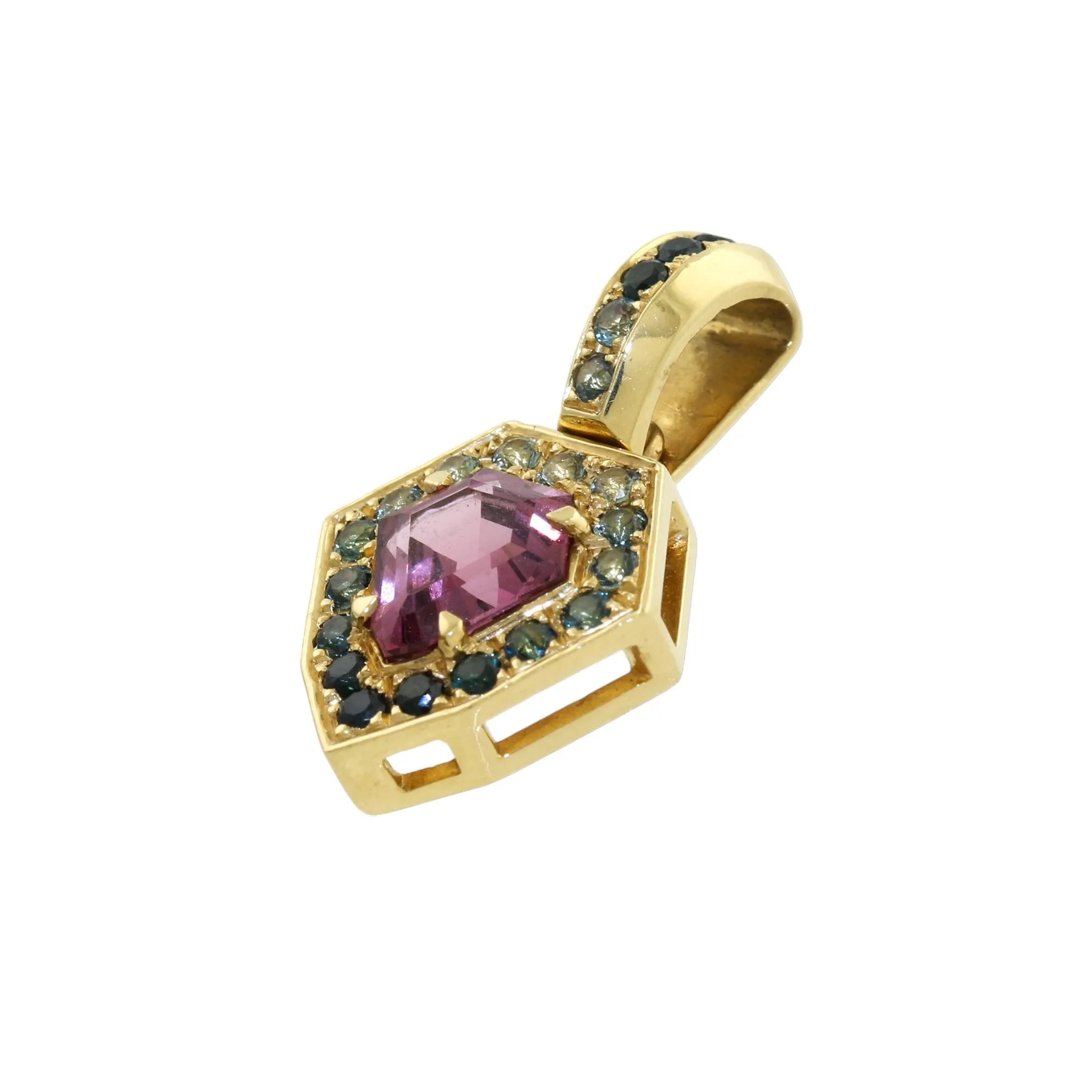 The Aurora Sapphire Pendant