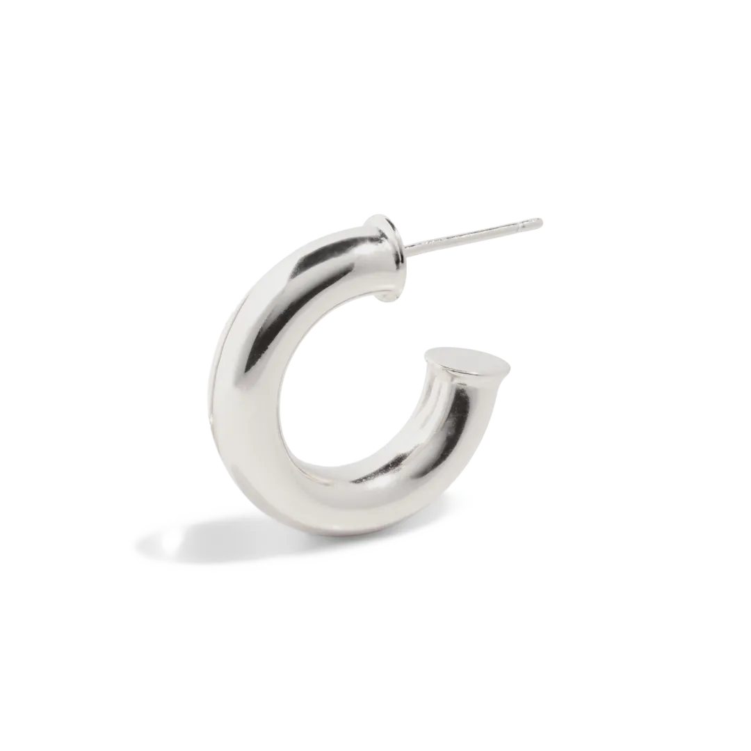 THE KENDAL HOOP S - sterling silver
