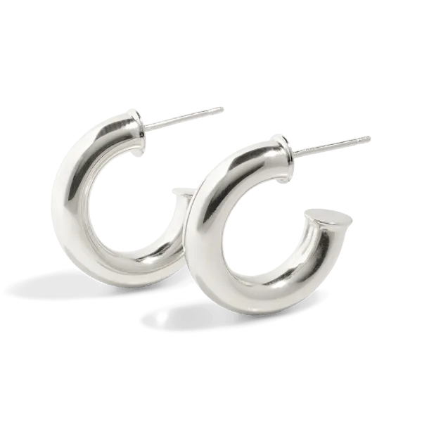 THE KENDAL HOOP S - sterling silver