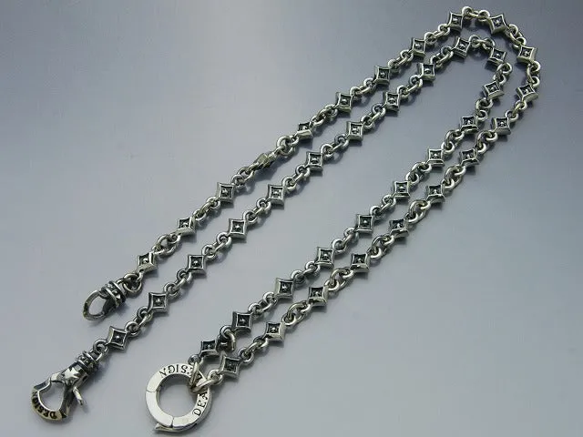 Tiny cross studs chain