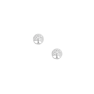Tree of Life Studs in Sterling Silver