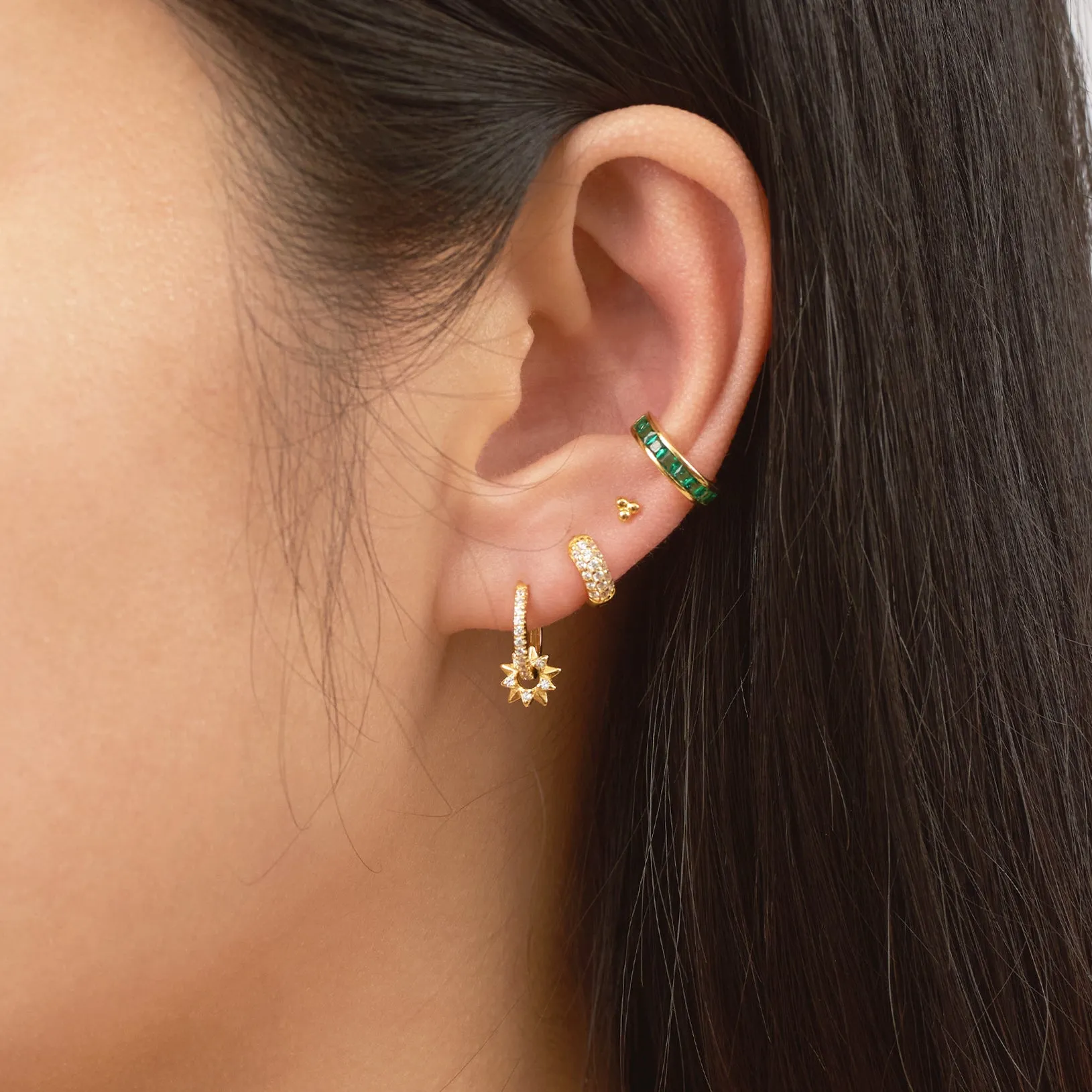 Tri Dots Bead Studs
