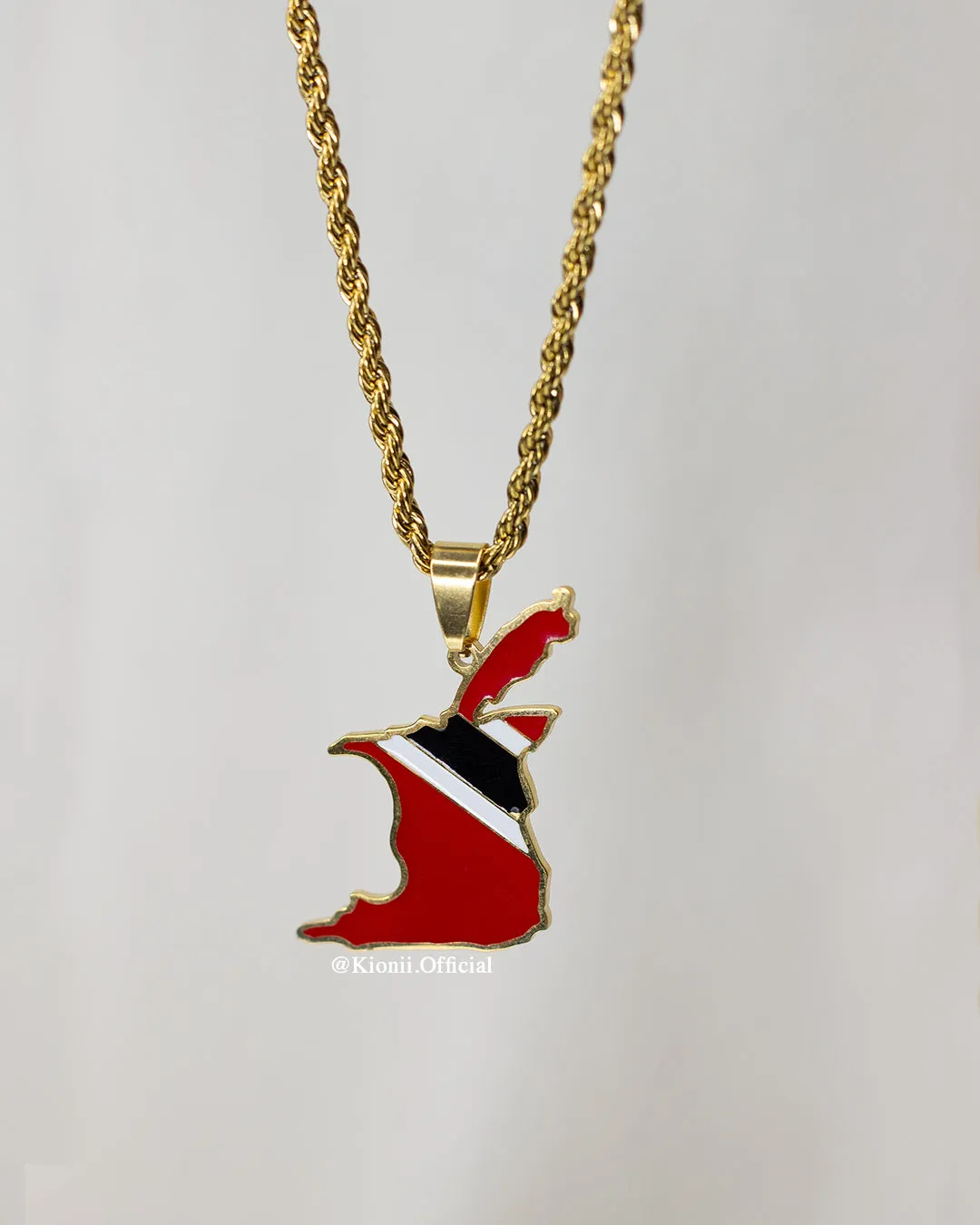 Trinidad and Tobago in Colour Necklace