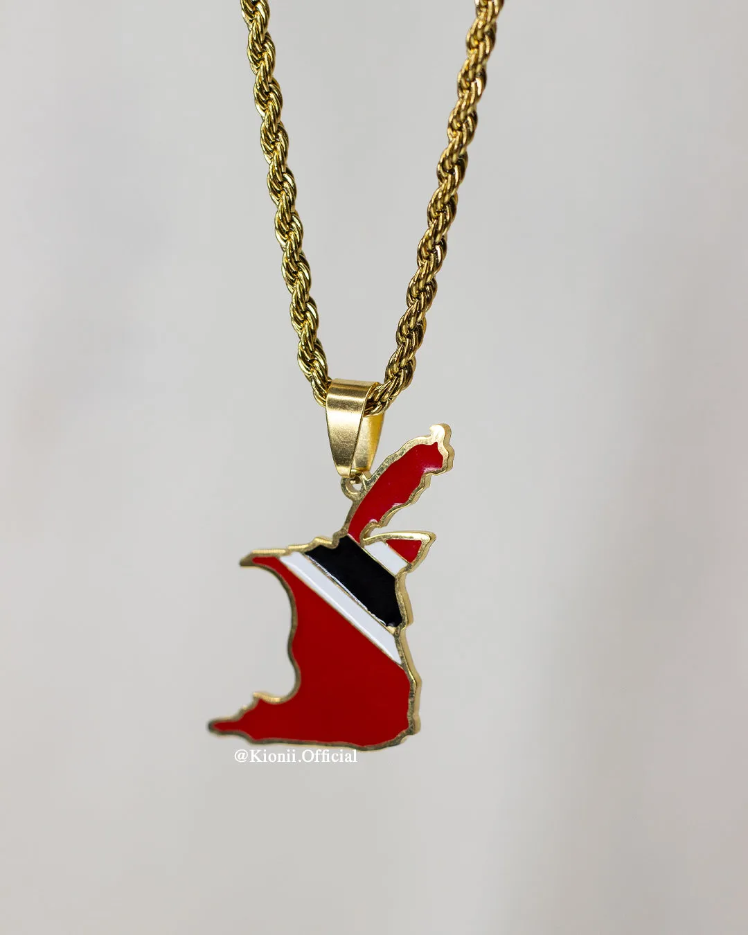 Trinidad and Tobago in Colour Necklace