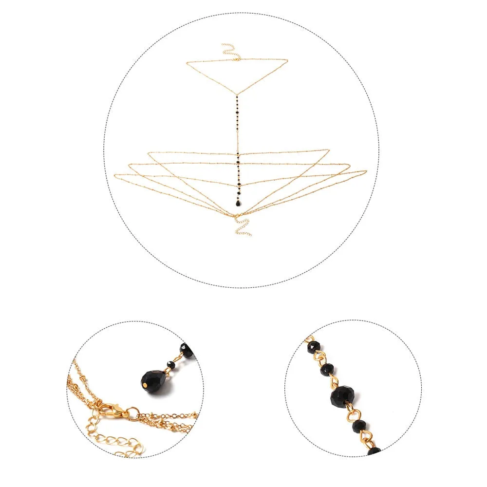VenusFox Necklace Belly Body Chain