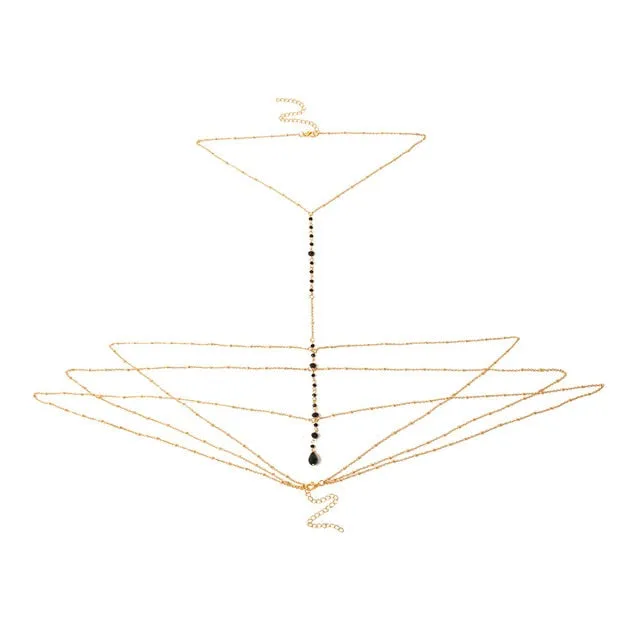 VenusFox Necklace Belly Body Chain