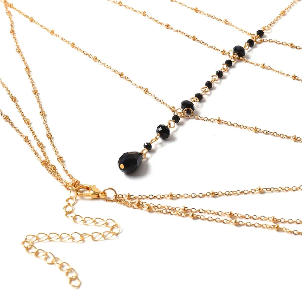 VenusFox Necklace Belly Body Chain