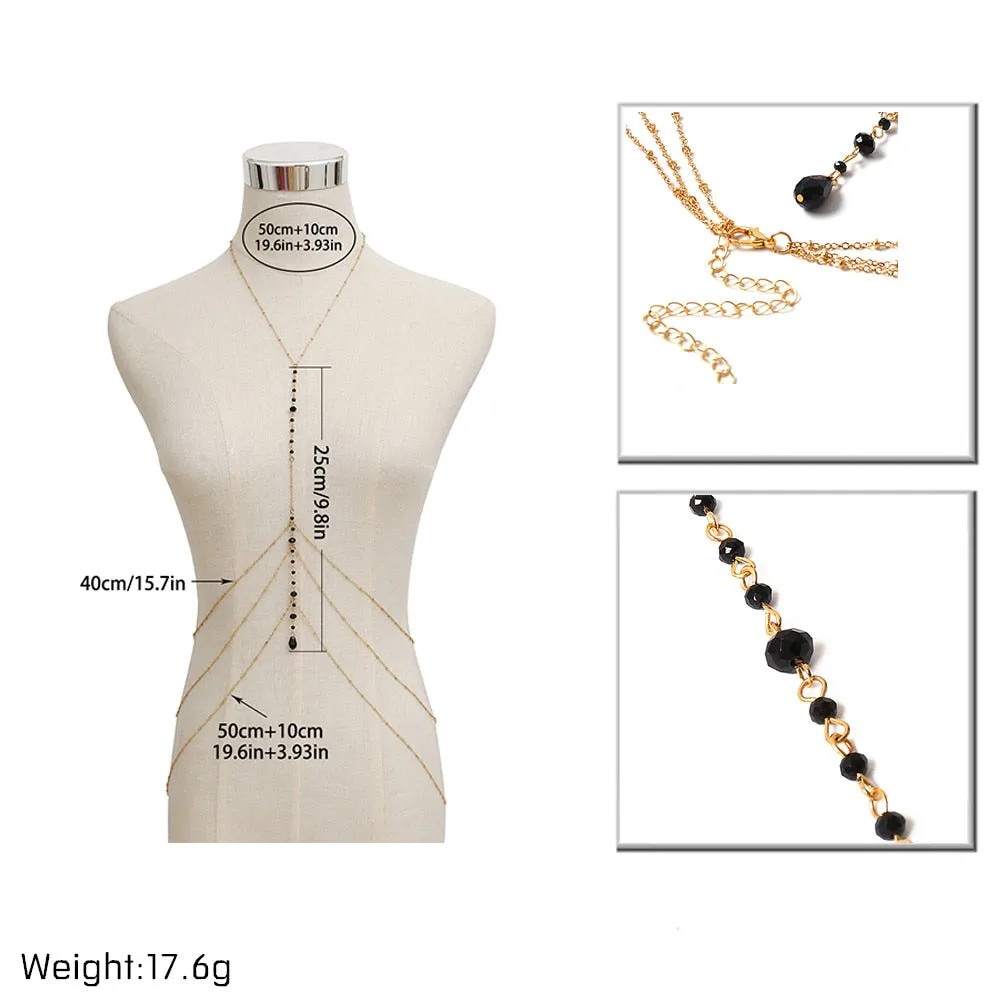 VenusFox Necklace Belly Body Chain