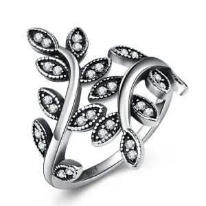 Vintage Tree of Life Black Rings