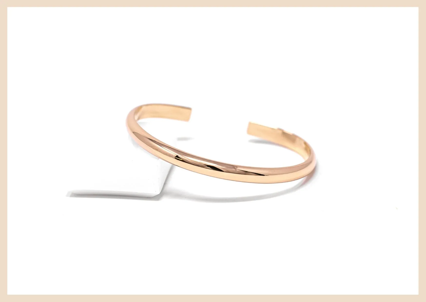 Wanderlust Gold Bangle Cuff Bracelet