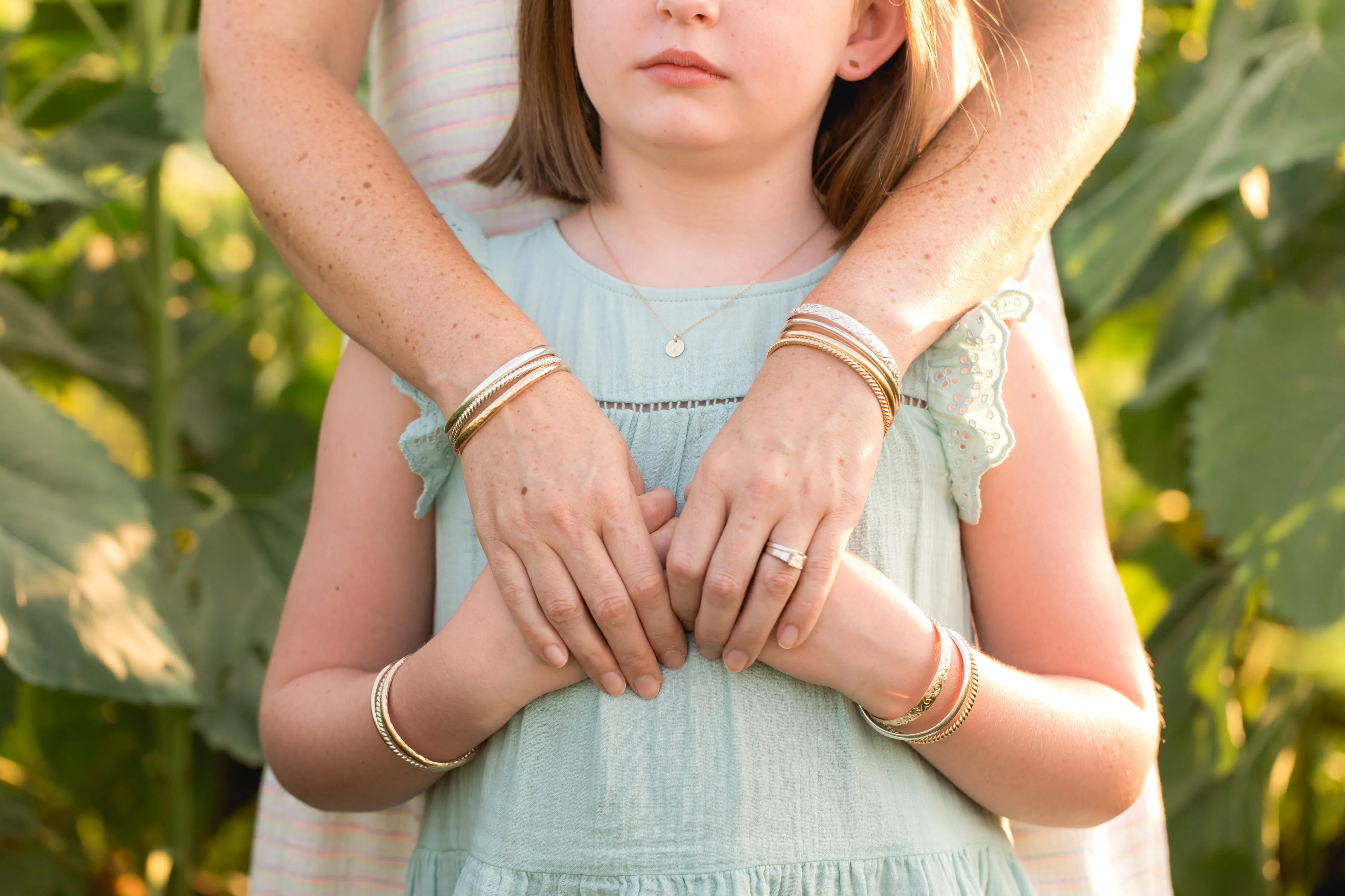 Wanderlust Gold Bangle Cuff Bracelet