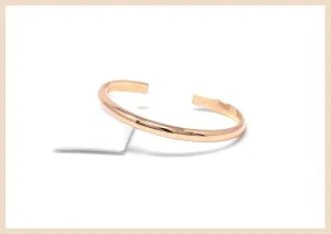 Wanderlust Gold Bangle Cuff Bracelet
