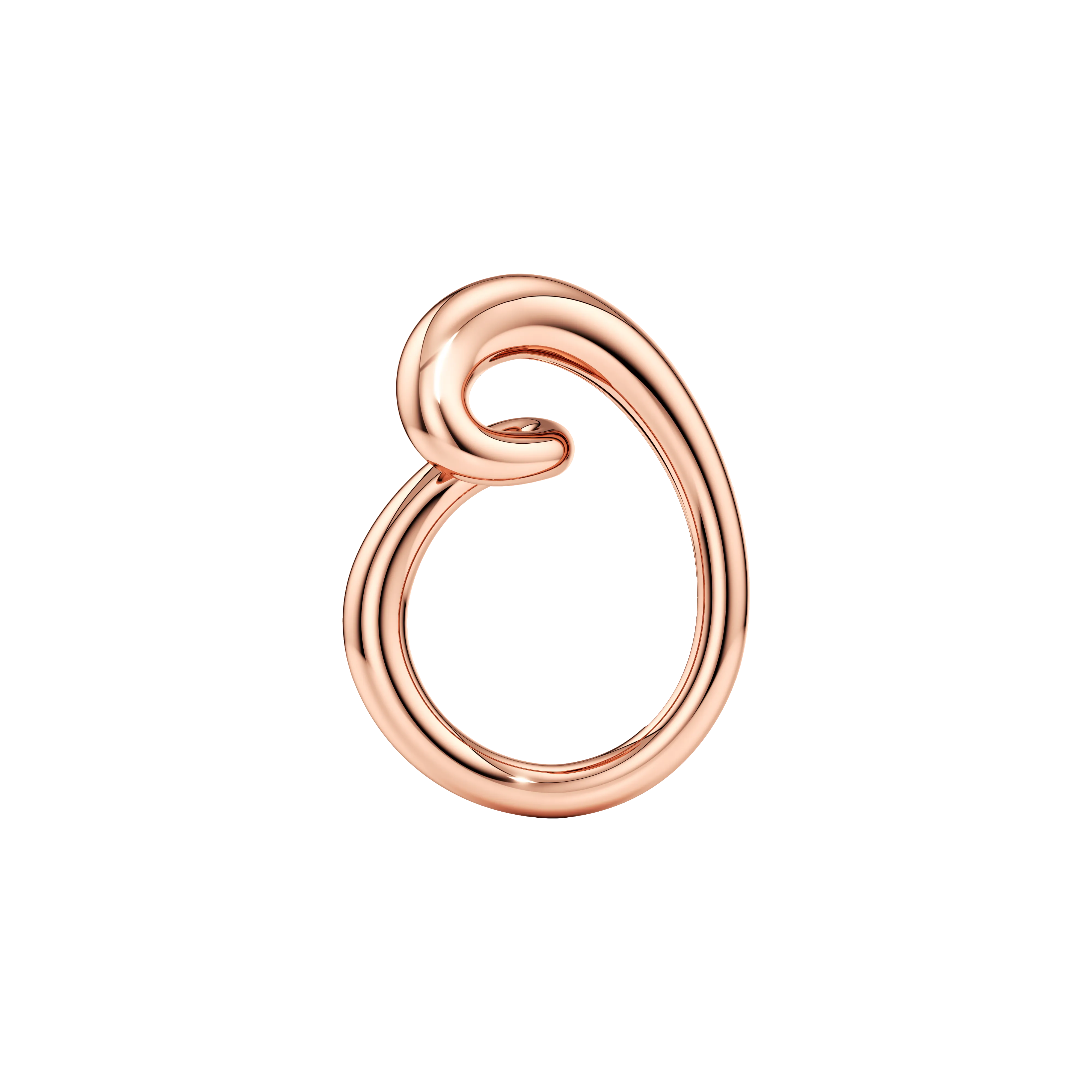 Whirlwind gold ring