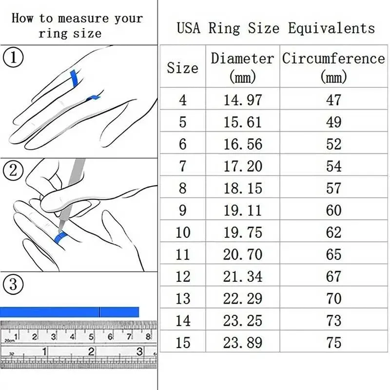 Women Exquisite Silver Princess Ring Set - White Zircon
